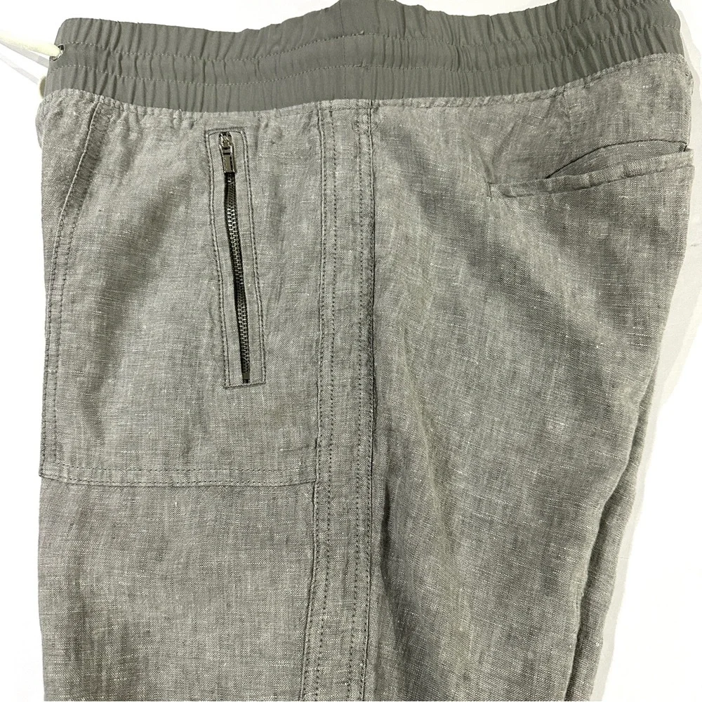 Athleta Gray Cabo Linen Jogger - Picture 5 of 9